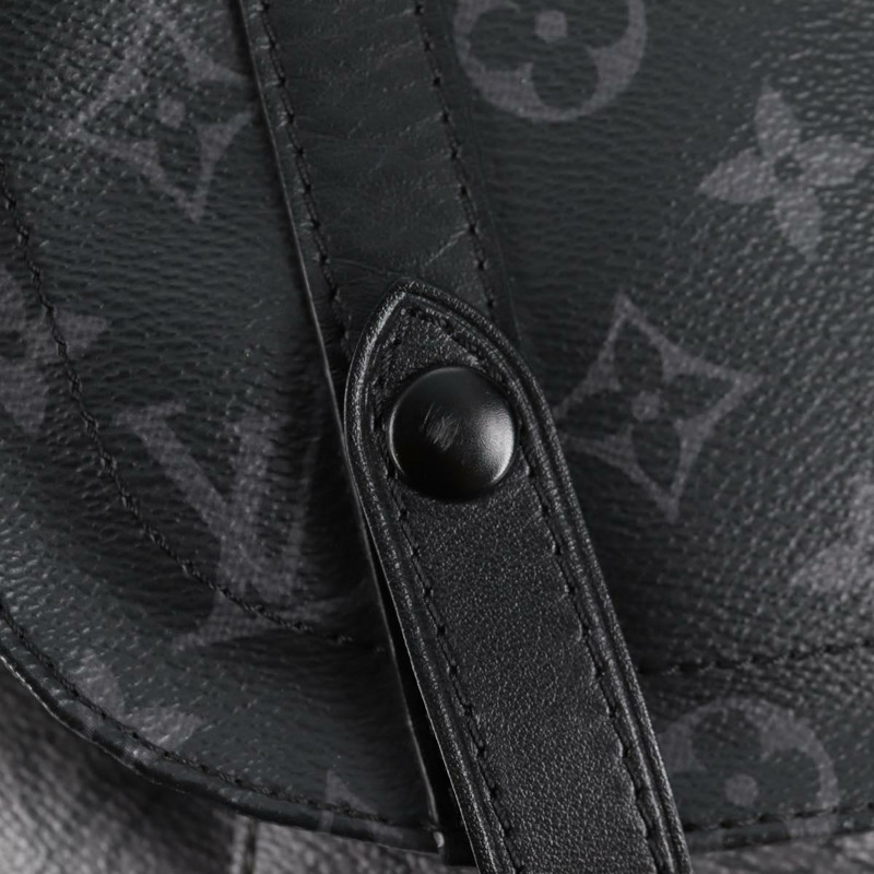 【日本直送】路易威登 Monogram Eclipse Christopher PM 雙肩包 M46331 LV Auth ar13619SM-16