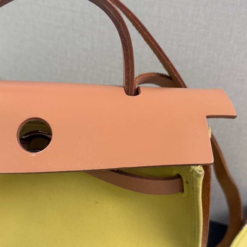 Hermes/愛馬仕 Herbag Y刻 31cm  少鎖鑰匙-7