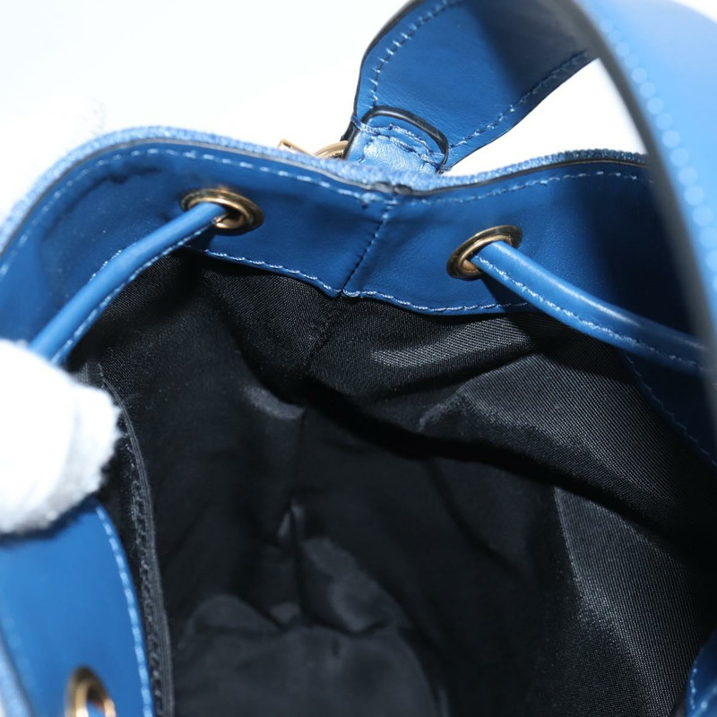 【日本直送】范思哲 (VERSACE) 牛仔布手提包 2way Blue Gold Auth 123019V-20