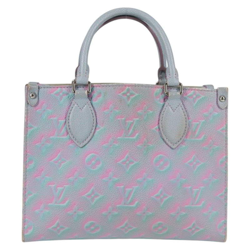 【日本直送】路易威登 Monogram Empreinte On The Go PM 兩用包 藍色 M46067 正品 MX449M-2