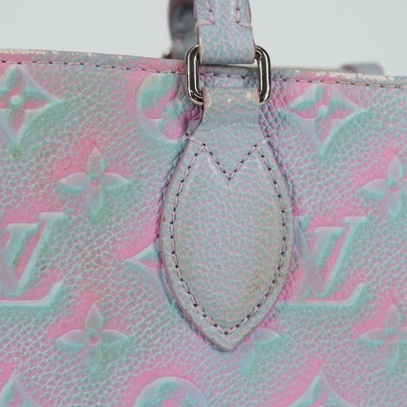 【日本直送】路易威登 Monogram Empreinte On The Go PM 兩用包 藍色 M46067 正品 MX449M-3