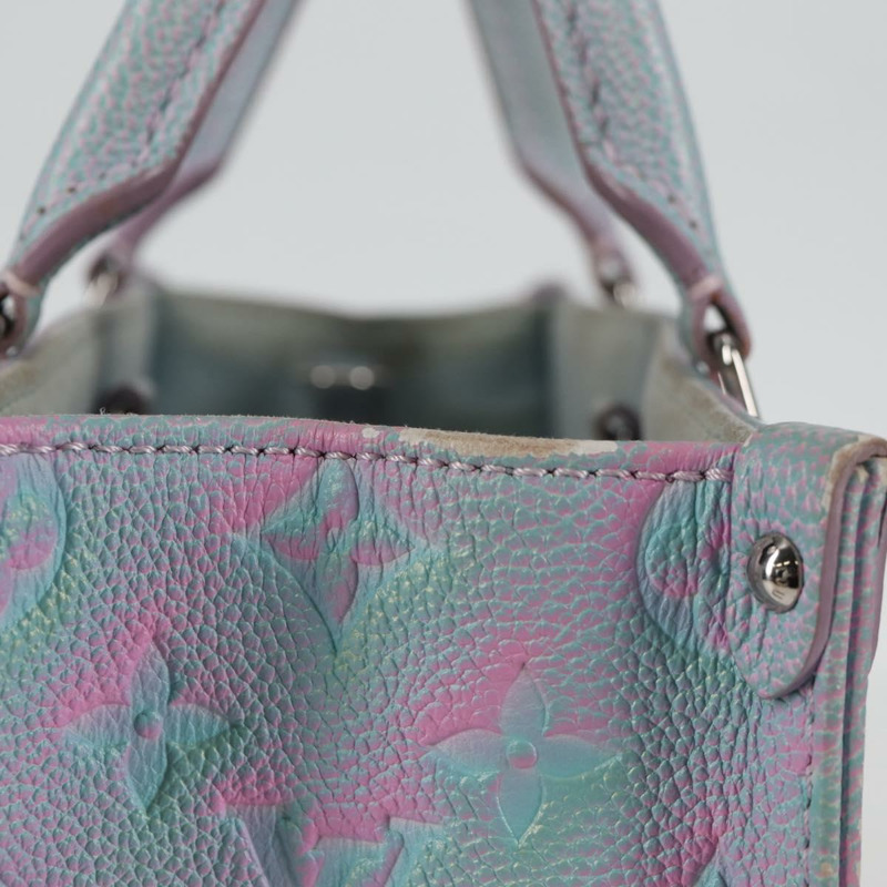 【日本直送】路易威登 Monogram Empreinte On The Go PM 兩用包 藍色 M46067 正品 MX449M-5