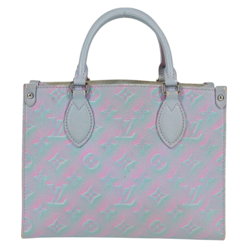 【日本直送】路易威登 Monogram Empreinte On The Go PM 兩用包 藍色 M46067 正品 MX449M-12