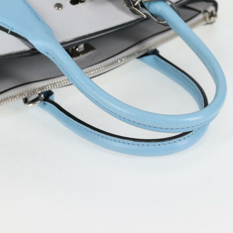 【日本直送】路易威登 City Steamer MM 手袋，小牛皮，黑色/灰色，M42435，LV 正品，BA2906V-6