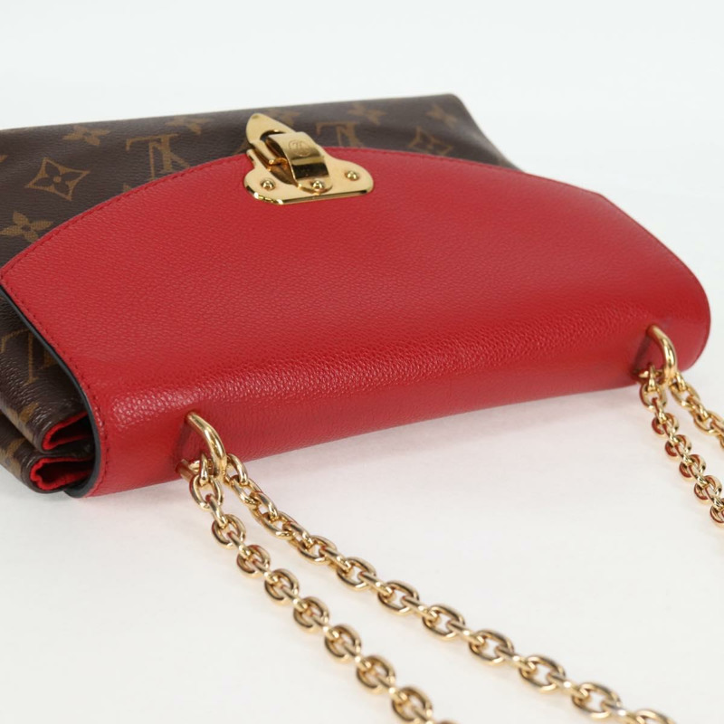 【日本直送】路易威登 Monogram Sun Placide 紅色肩背包 M43713 LV 正品 BA2903M-5