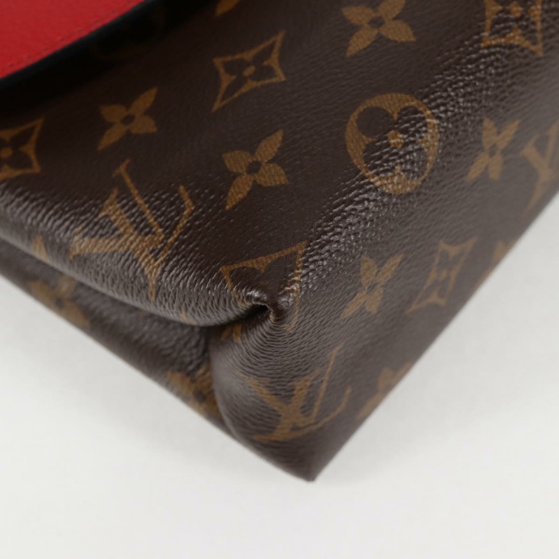 【日本直送】路易威登 Monogram Sun Placide 紅色肩背包 M43713 LV 正品 BA2903M-7