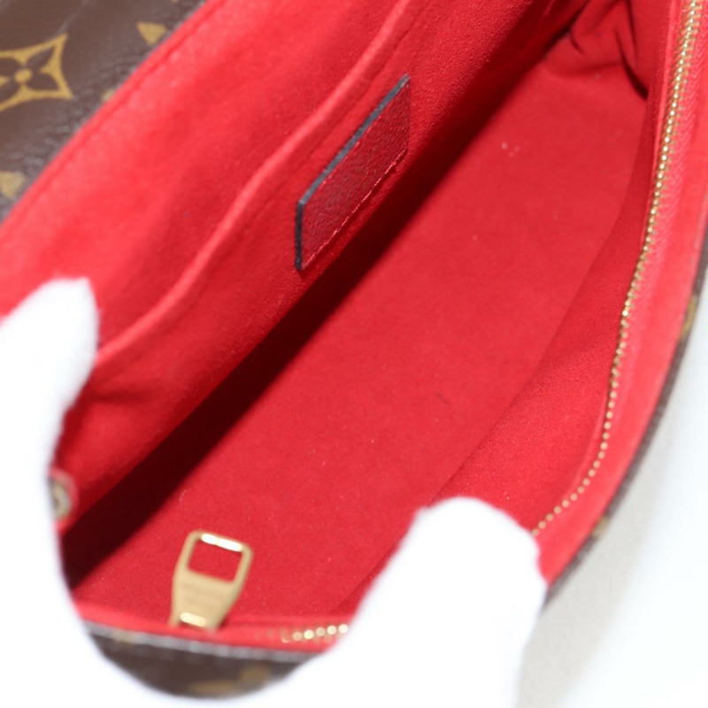 【日本直送】路易威登 Monogram Sun Placide 紅色肩背包 M43713 LV 正品 BA2903M-9