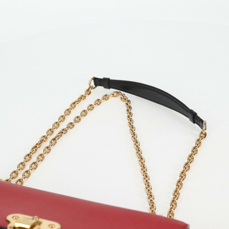 【日本直送】路易威登 Monogram Sun Placide 紅色肩背包 M43713 LV 正品 BA2903M-13