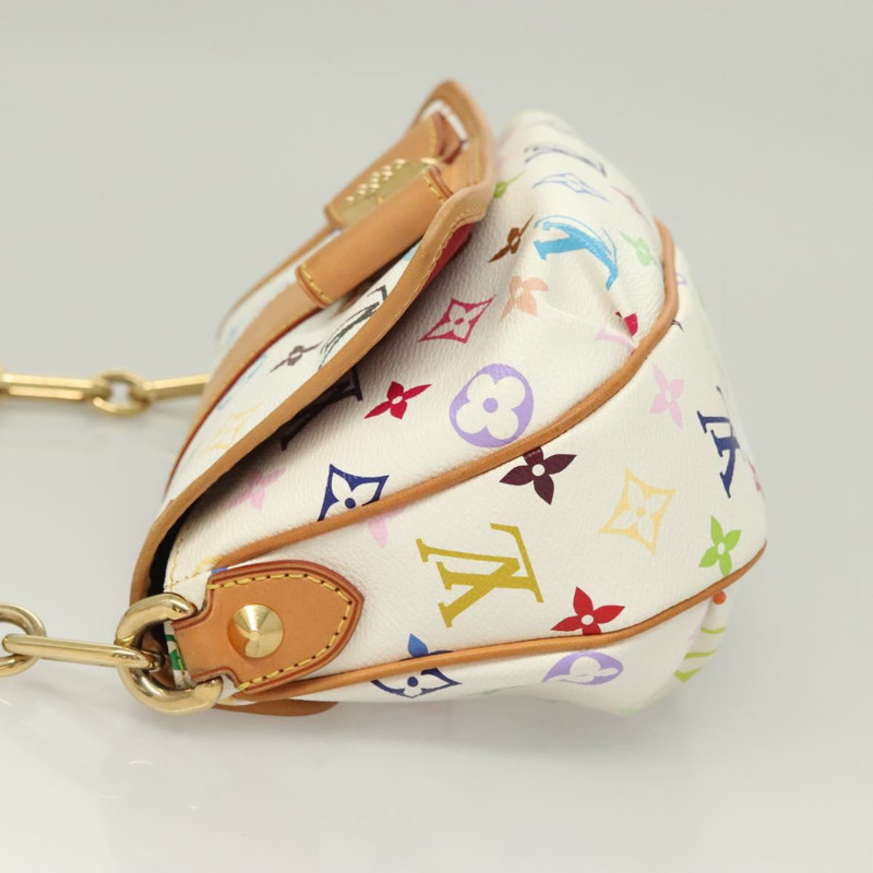 【日本直送】路易威登 Monogram Multicolor Patty 肩包 白色 M40305 正品 127416SAV-3