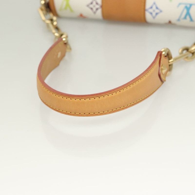 【日本直送】路易威登 Monogram Multicolor Patty 肩包 白色 M40305 正品 127416SAV-6