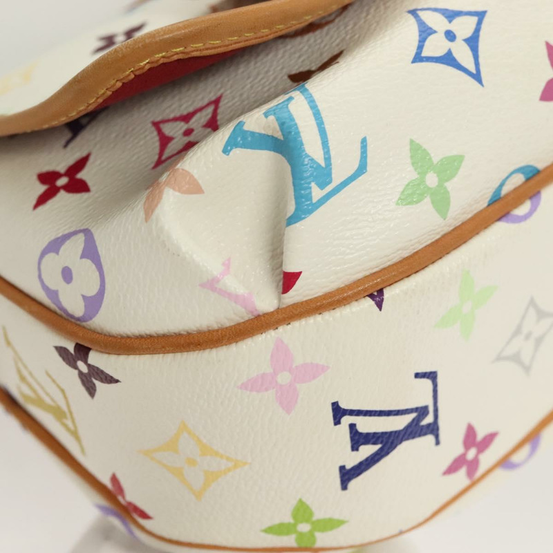 【日本直送】路易威登 Monogram Multicolor Patty 肩包 白色 M40305 正品 127416SAV-13