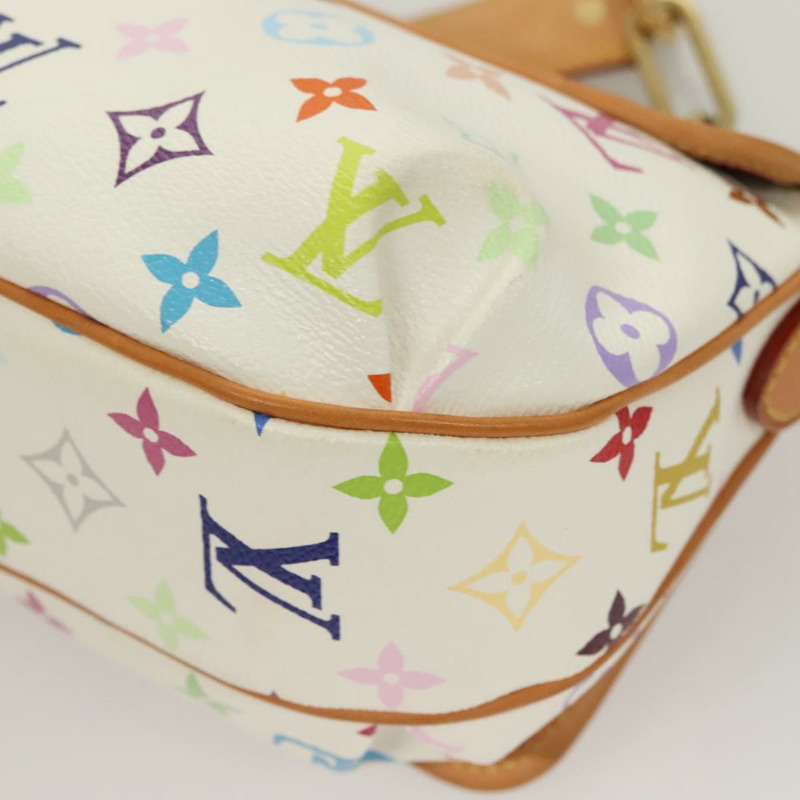 【日本直送】路易威登 Monogram Multicolor Patty 肩包 白色 M40305 正品 127416SAV-16