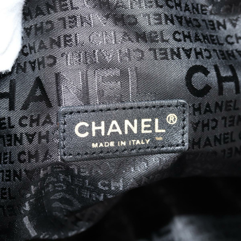 【日本直送】香奈兒 (CHANEL) 女童香奈兒外套單肩包斜紋軟呢黑白 CC 正品 126244SAV-21