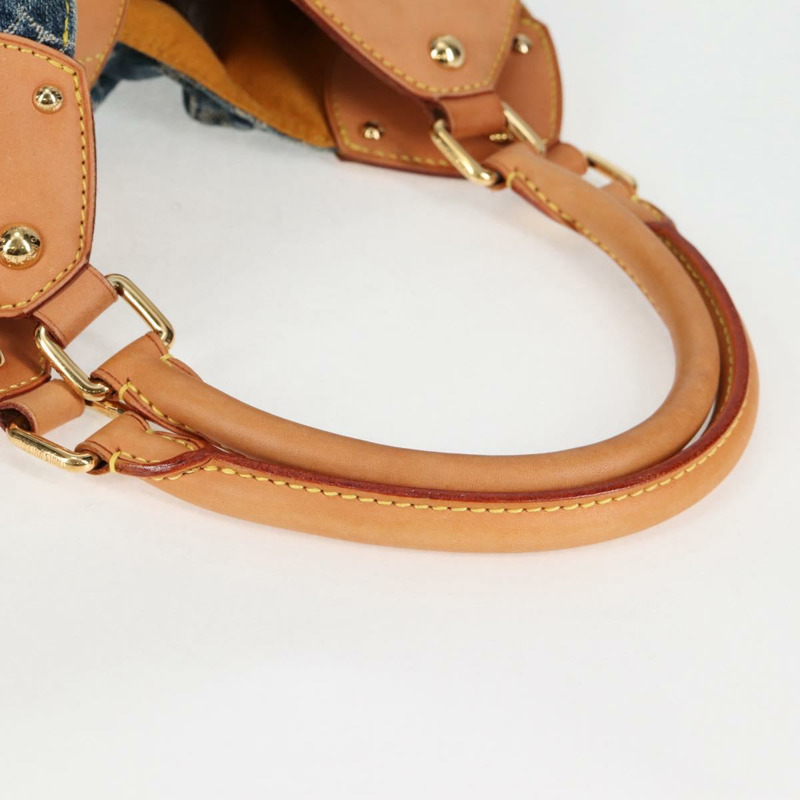 【日本直送】路易威登 Monogram Denim XL 手提包 藍色 M95515 LV 正品 128274SAV-6