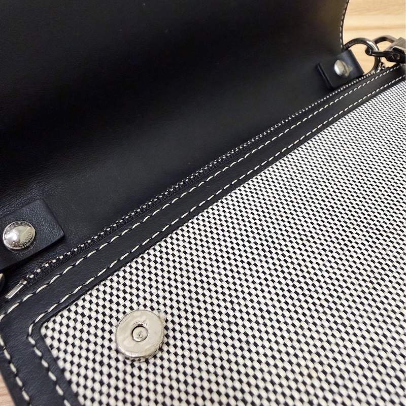 內裡膜都還在 無瑕疵 9.9新 Burberry 基本款 男女 斜背包-5