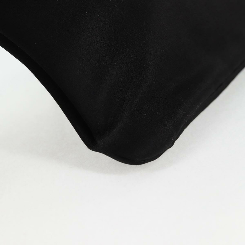 【日本直送】香奈兒山茶花水鑽鏈條配件包，緞面黑色，CC標誌，貨號128040SAV-16