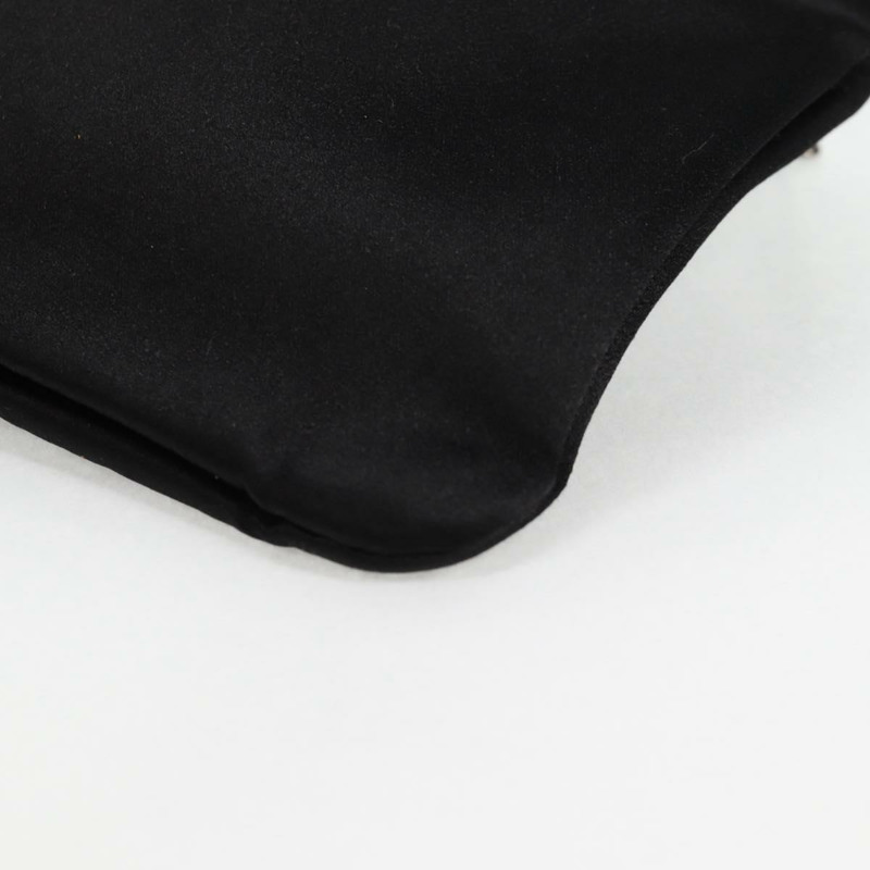 【日本直送】香奈兒山茶花水鑽鏈條配件包，緞面黑色，CC標誌，貨號128040SAV-17