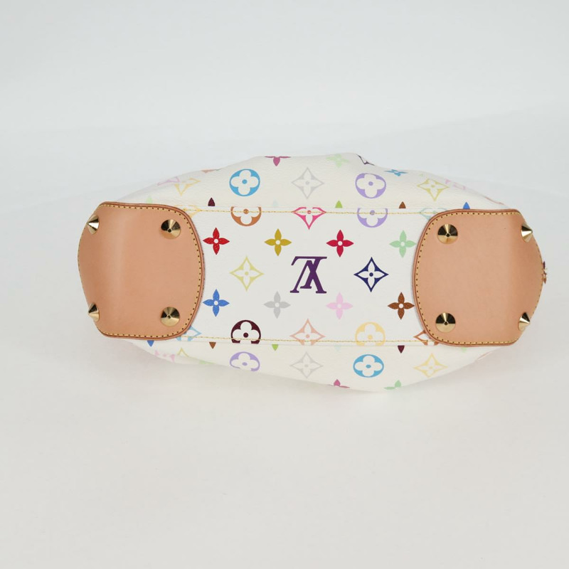 【日本直送】路易威登 Monogram Multicolor Judy PM 單肩包 白色 M40257 正品 BA3564SAV-4