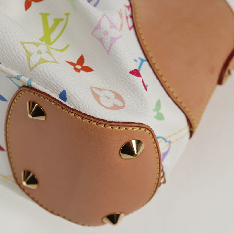 【日本直送】路易威登 Monogram Multicolor Judy PM 單肩包 白色 M40257 正品 BA3564SAV-8