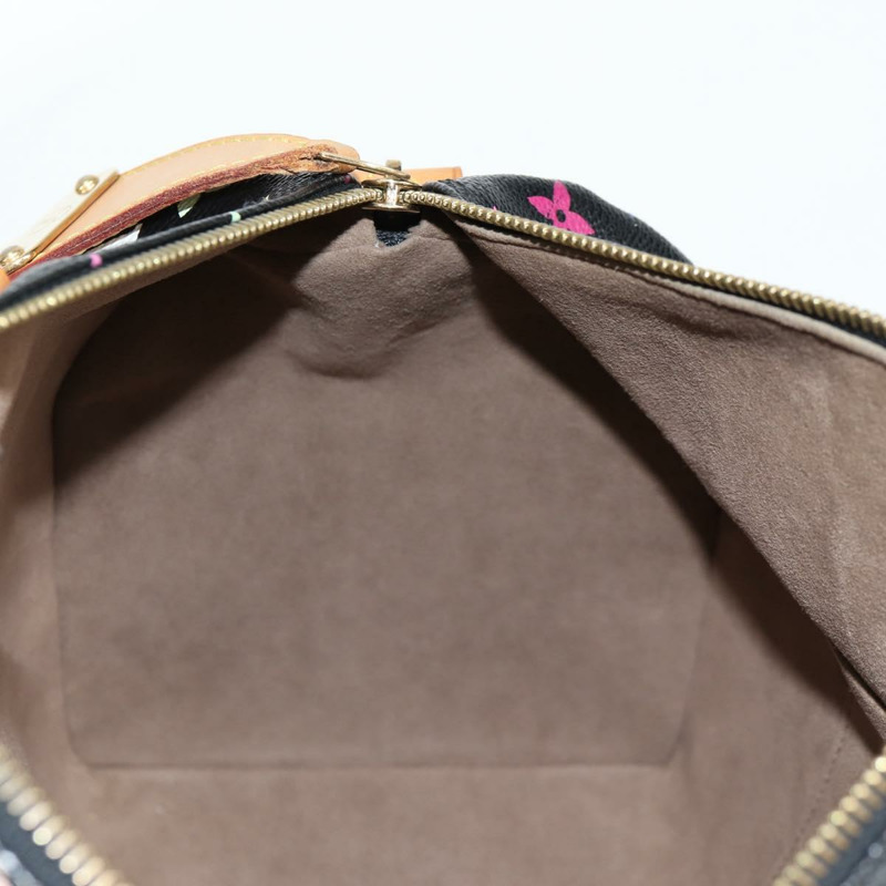 【日本直送】路易威登 Monogram Multicolor Speedy 30 手提包 黑色 M92642 正品 128856SAV-21