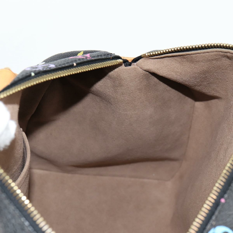 【日本直送】路易威登 Monogram Multicolor Speedy 30 手提包 黑色 M92642 正品 128856SAV-22