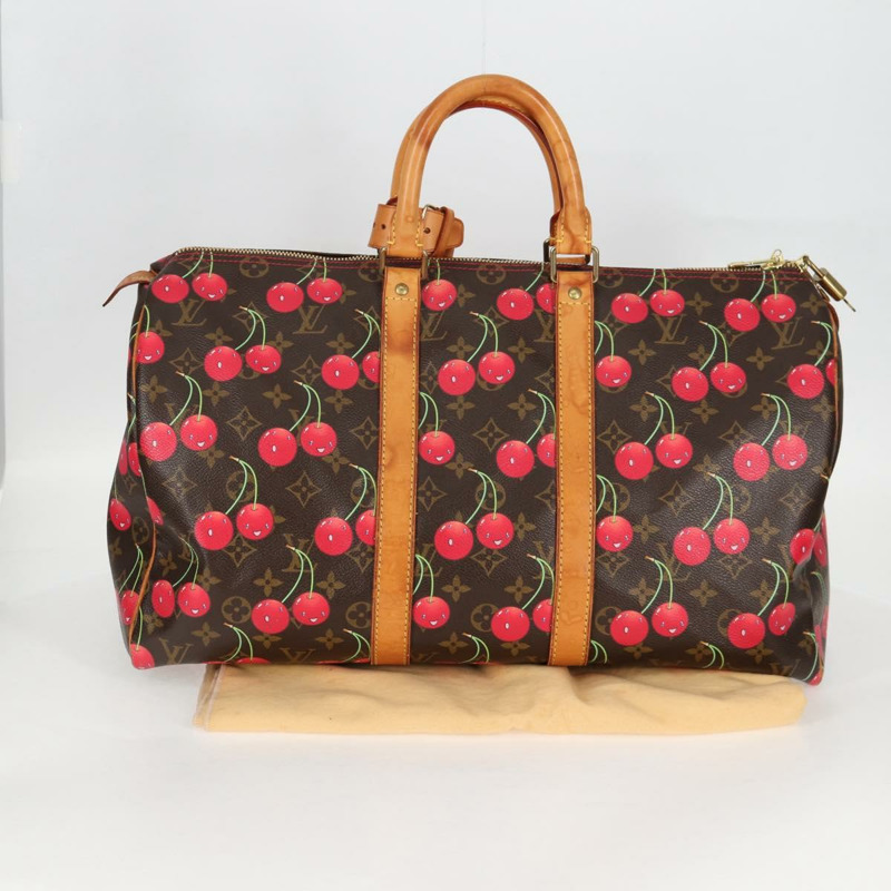 【日本直送】路易威登 Monogram Cherry Keepall 45 波士頓包 M95011 LV Auth MX506V-11