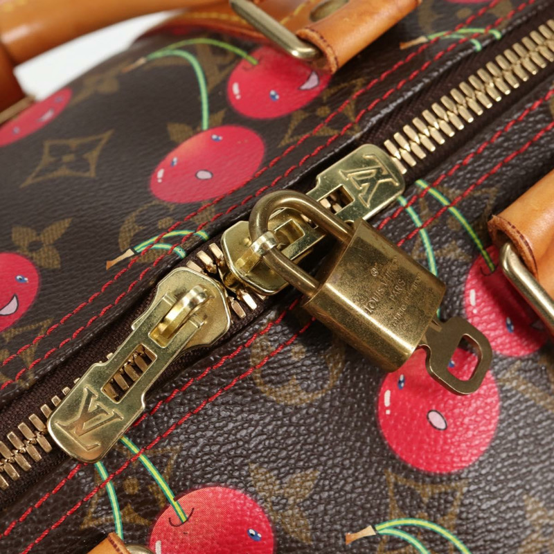 【日本直送】路易威登 Monogram Cherry Keepall 45 波士頓包 M95011 LV Auth MX506V-18