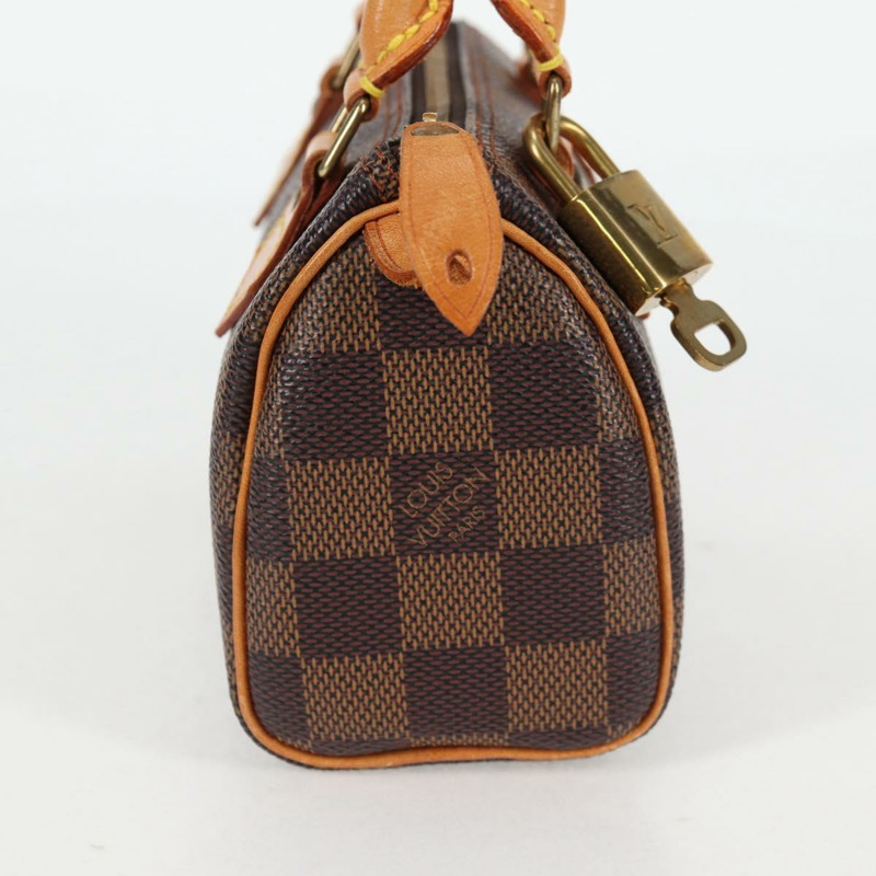 【日本直送】路易威登 Damier Ebene 迷你 Speedy 手提包 SPO N41536 LV 正品 131209SV-3