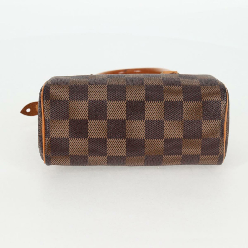【日本直送】路易威登 Damier Ebene 迷你 Speedy 手提包 SPO N41536 LV 正品 131209SV-4