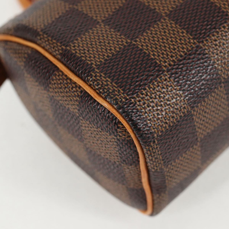 【日本直送】路易威登 Damier Ebene 迷你 Speedy 手提包 SPO N41536 LV 正品 131209SV-15