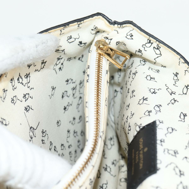 【日本直送】路易威登 Catgram 貓咪圖案單肩包 黑色 M52935 LV 正品 130472SM-23