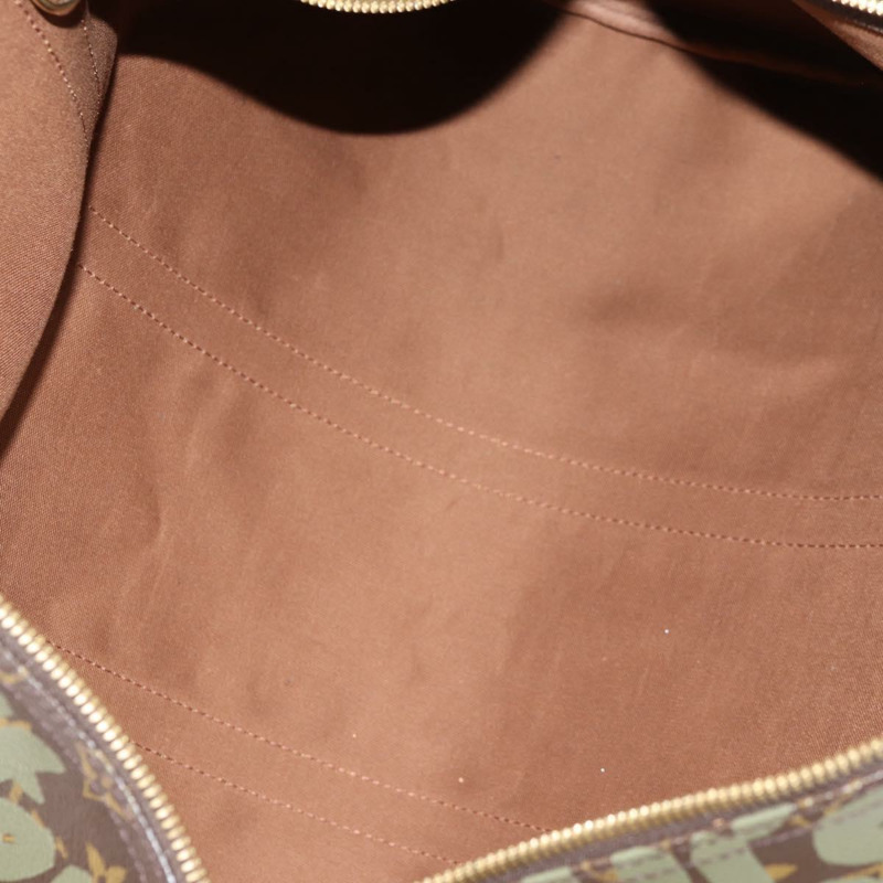 【日本直送】路易威登 Monogram Graffiti Keepall 50 波士頓包 卡其色 M92196 正品 129961SAV-10