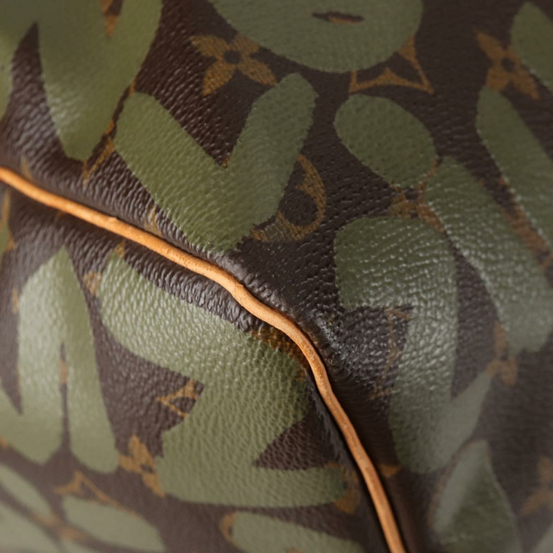 【日本直送】路易威登 Monogram Graffiti Keepall 50 波士頓包 卡其色 M92196 正品 129961SAV-14