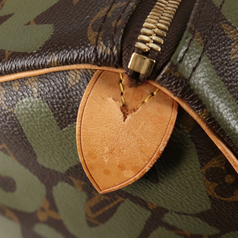 【日本直送】路易威登 Monogram Graffiti Keepall 50 波士頓包 卡其色 M92196 正品 129961SAV-19