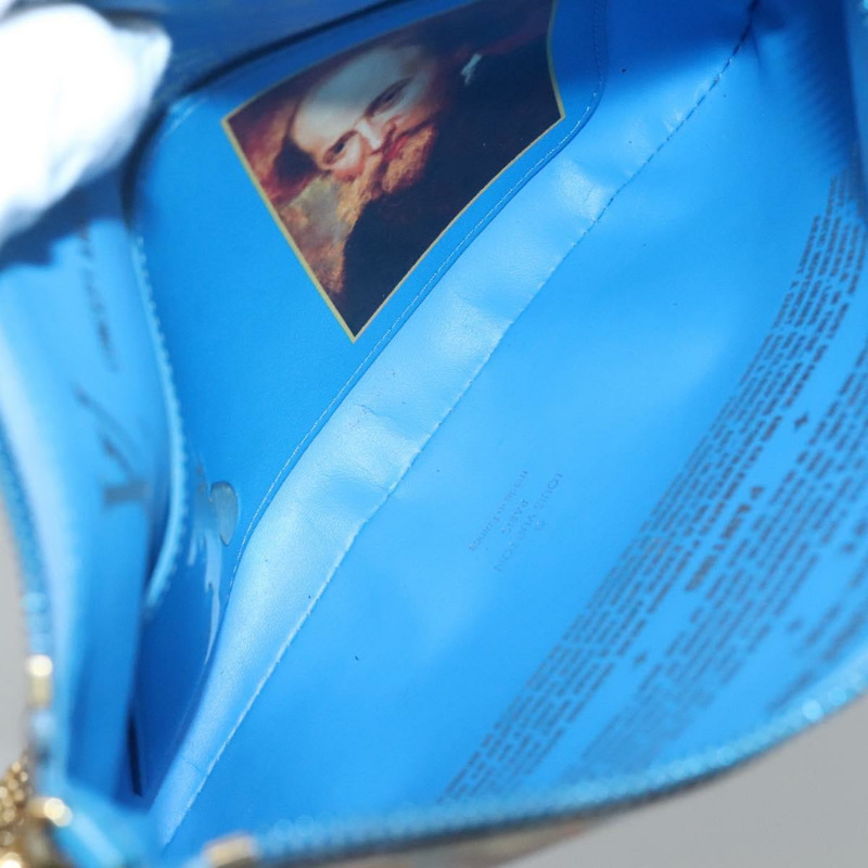 【日本直送】路易威登 Celty Pochette Plat Pouch Koons Rubens M64617 LV Auth 132960SAM-9