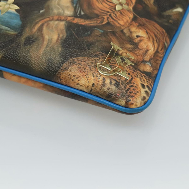 【日本直送】路易威登 Celty Pochette Plat Pouch Koons Rubens M64617 LV Auth 132960SAM-16