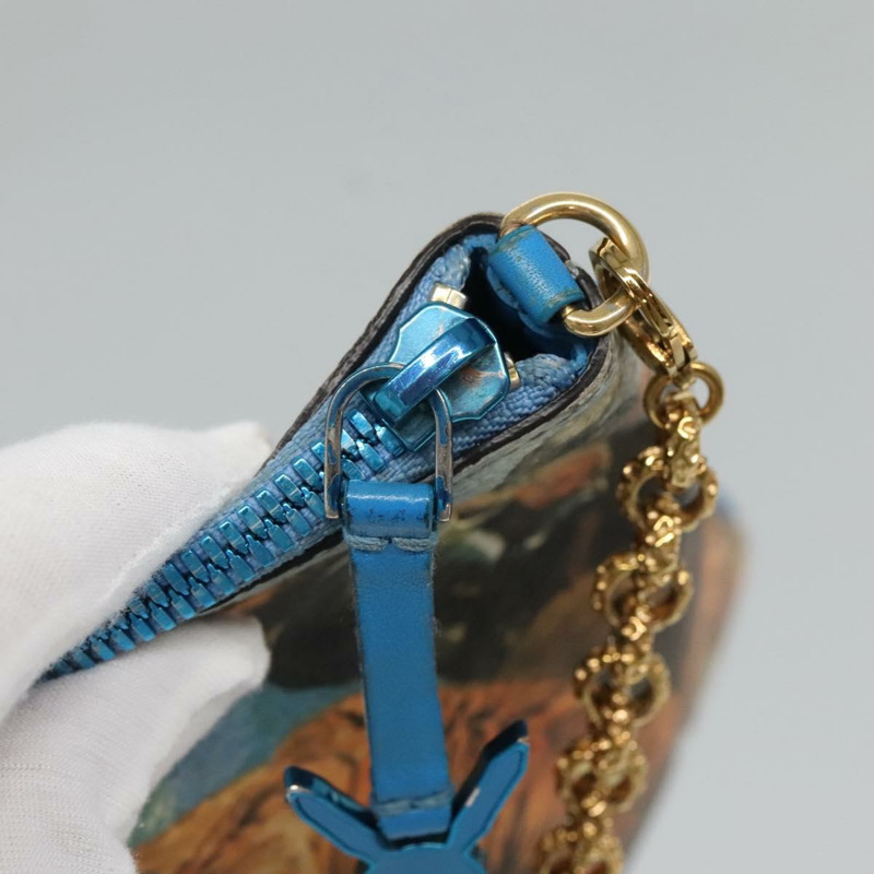 【日本直送】路易威登 Celty Pochette Plat Pouch Koons Rubens M64617 LV Auth 132960SAM-18