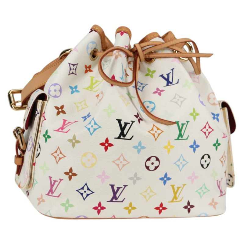 【日本直送】路易威登 Monogram Multicolor Petit Noe 肩背包 M42229 正品 BA4071SAV-0