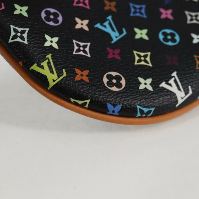 【日本直送】路易威登 Monogram Multicolor Pochette GM 手拿包 黑色 M60030 LV 正品 133668SAV-6