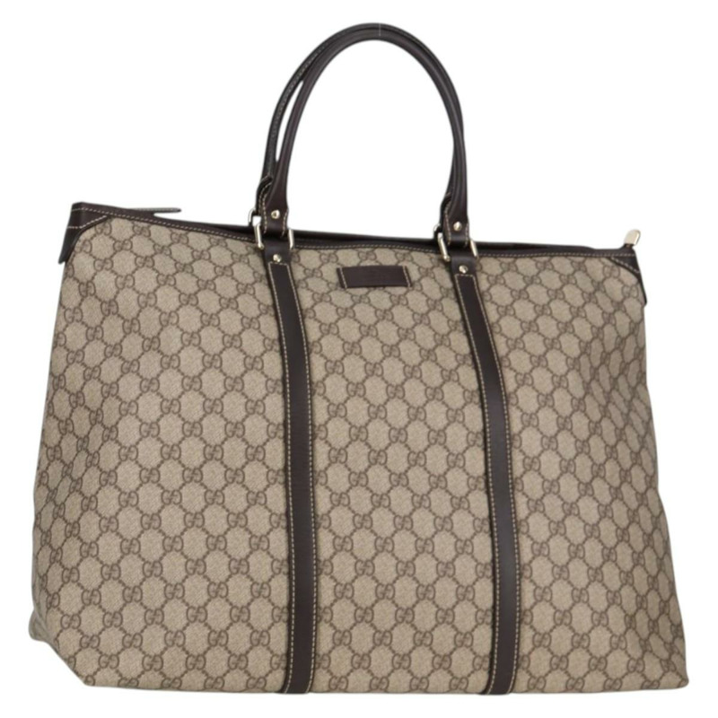 【日本直送】GUCCI GG Supreme 手提包 PVC 棕金色 201482 正品 ki5870V-0