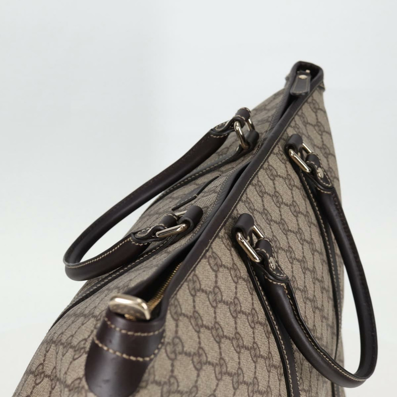 【日本直送】GUCCI GG Supreme 手提包 PVC 棕金色 201482 正品 ki5870V-5