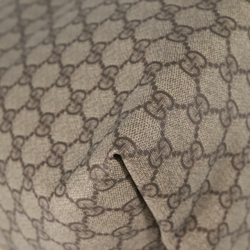 【日本直送】GUCCI GG Supreme 手提包 PVC 棕金色 201482 正品 ki5870V-7