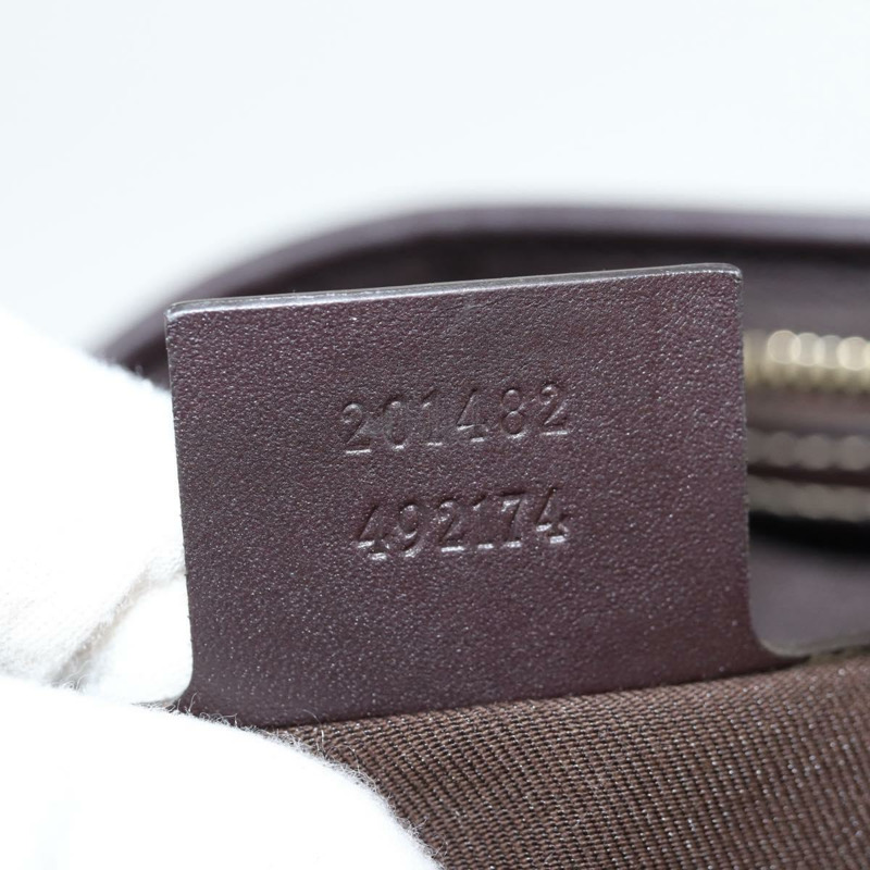 【日本直送】GUCCI GG Supreme 手提包 PVC 棕金色 201482 正品 ki5870V-11