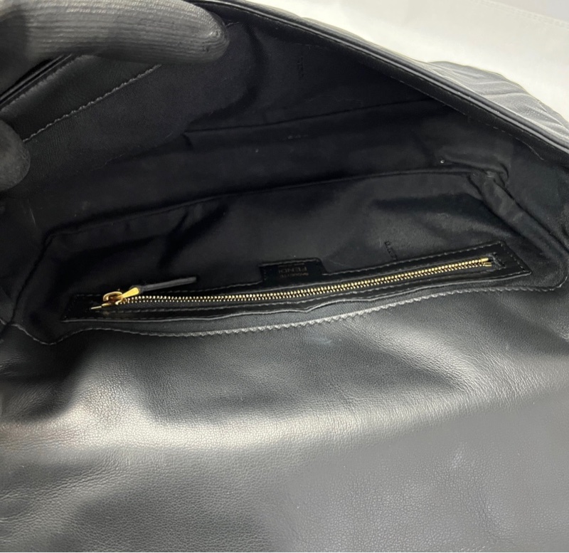 Fendi baguette 法棍包黑-2