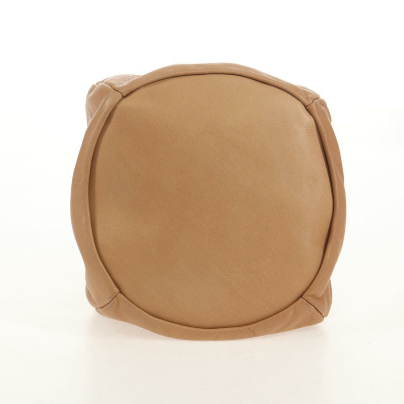 【日本直送】香奈兒米色羊皮手提包 CC 標誌 Auth 152370V-7