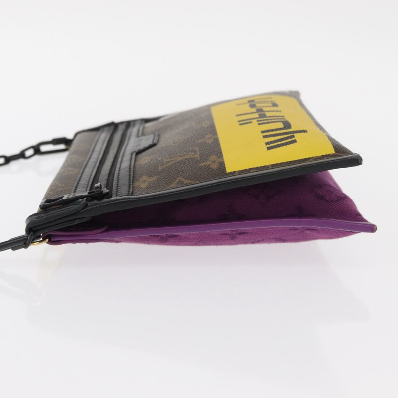 【日本直送】路易威登 Monogram 牛仔布平底斜背包 M44641 LV 正品 152437SAM-3