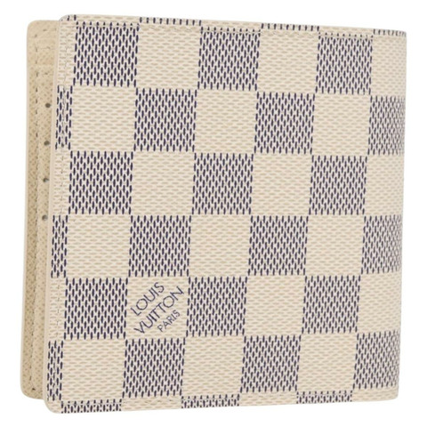 路易威登 Damier Azur Porte Feuille Marco 雙折皮夾 N60018 正品 152433V