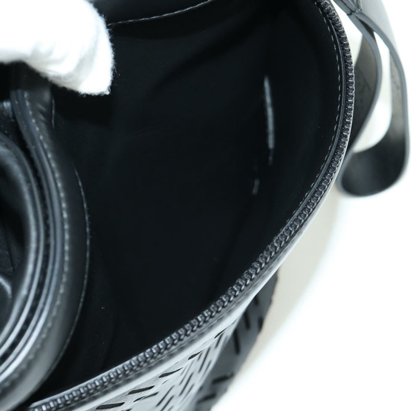 【日本直送】BOTTEGA VENETA 黑色真皮單肩包 正品 bs33399V-14