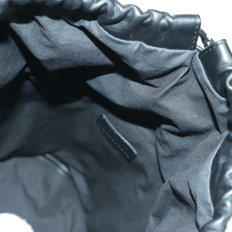 【日本直送】BOTTEGA VENETA 黑色真皮單肩包 正品 bs33399V-19