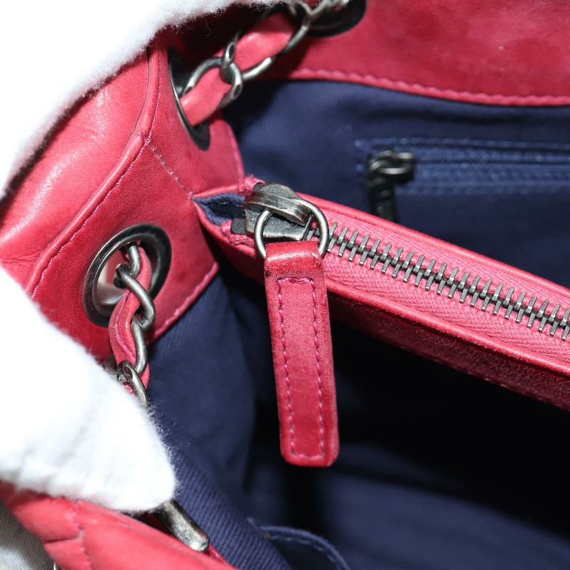 【日本直送】香奈兒紅色皮革鏈條單背包 CC 正品 173242SAV-20